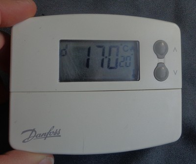DANFOSS RT51 kamerthermostaat thermostaat room thermostat CV Temperaturregler OK