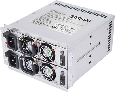 Internal Power Supply Gemini GM500-S 80 Plus Silver 500W+500W Mini Power Supply