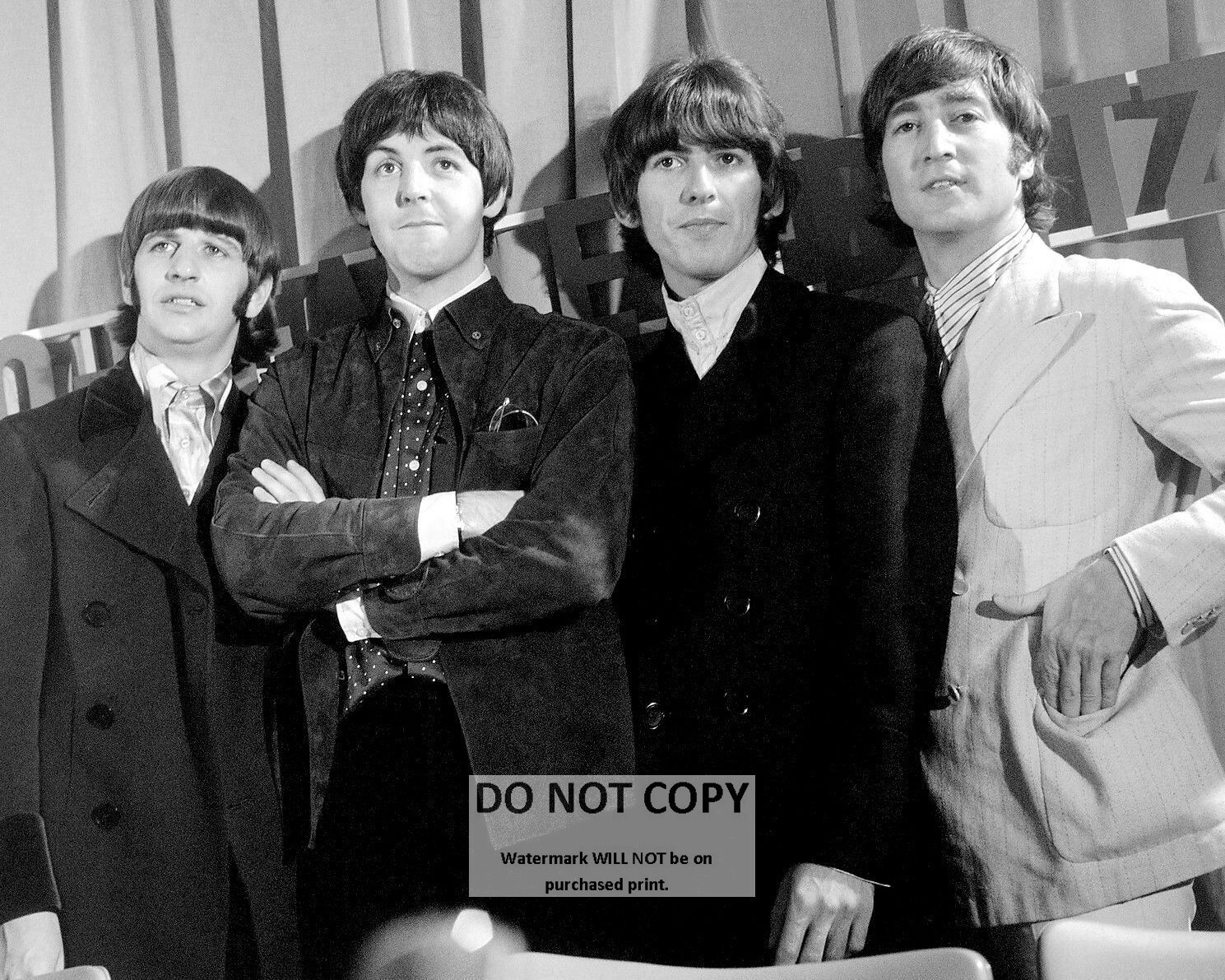THE BEATLES PAUL McCARTNEY JOHN LENNON RINGO STARR HARRISON - 8X10 PHOTO  (RT740) | eBay UK