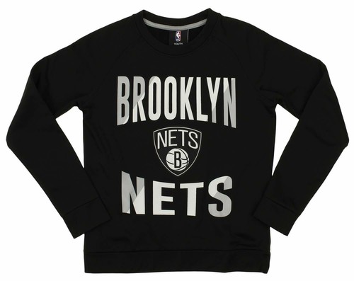 Outerstuff Флисовая толстовка с круглым вырезом для молодежи и детей НБА Brooklyn Nets Performance