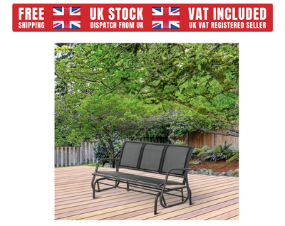 Metal frame online glider rocker
