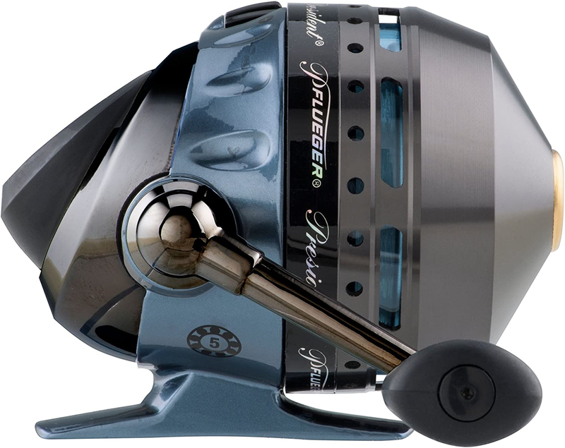 Pflueger President Spincast Reel, Size 10 Fishing Reel, Right/Left Handle Positi
