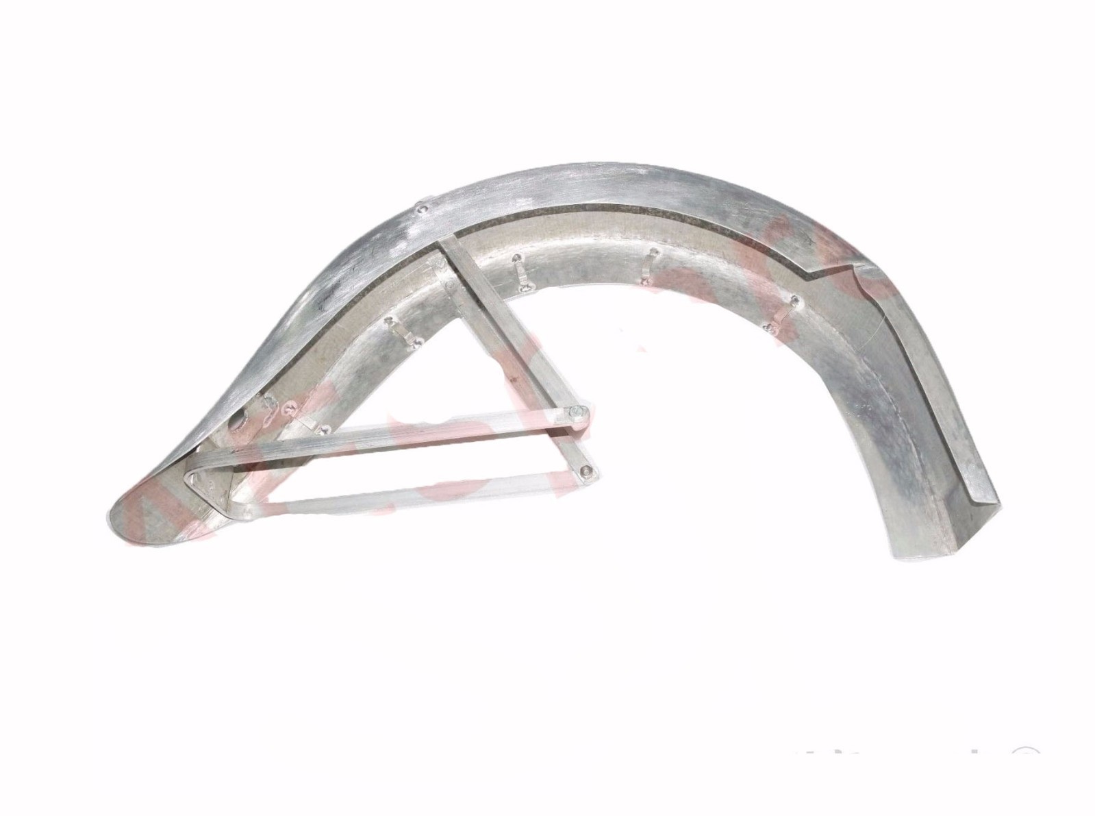 New Indian Chief Sports Scout 1940 Raw Steel Rear Fender Mudguard Unit 