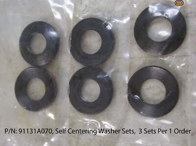 Self Aligning Washer Sets 1/2'', Black Oxide