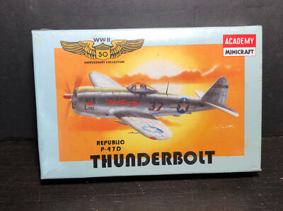 Minicraft Model Kit : Republic P-47D Thunderbolt 1/144th Scale (Factory Sealed)