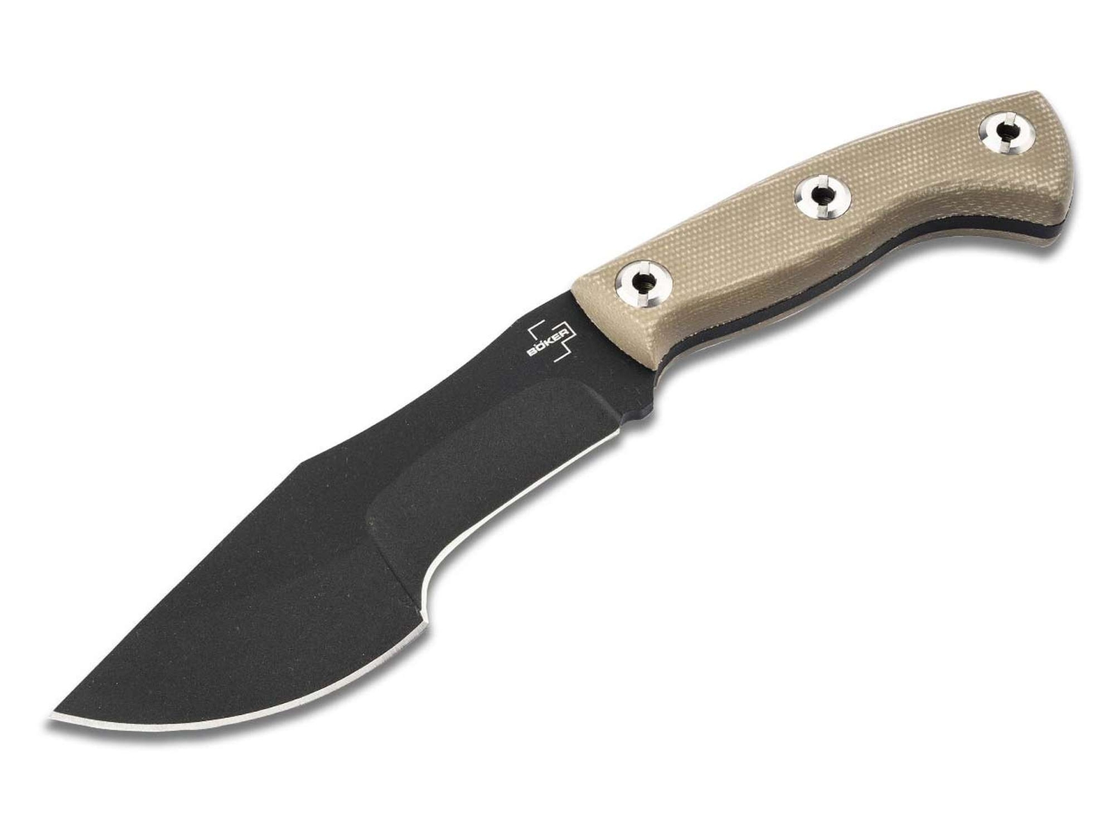 Boker Plus Mini Tracker 2.0 Fixed Knife 5.31" Blade 1095 Micarta Kydex ✔️02BO113