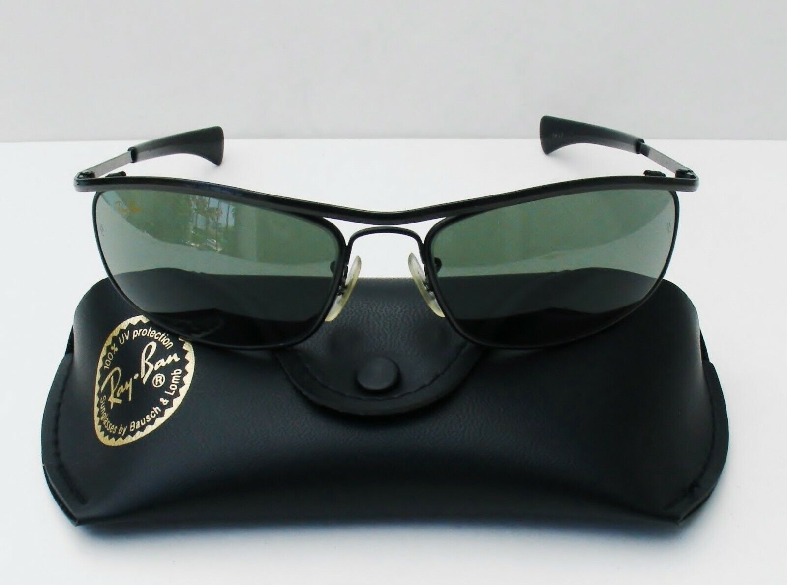 Vintage B&L Ray Ban USA Olympian I DLX 62mm W0646 Black Vintage B&L Ray Ban USA Olympian I DLX 62mm W0646 Black