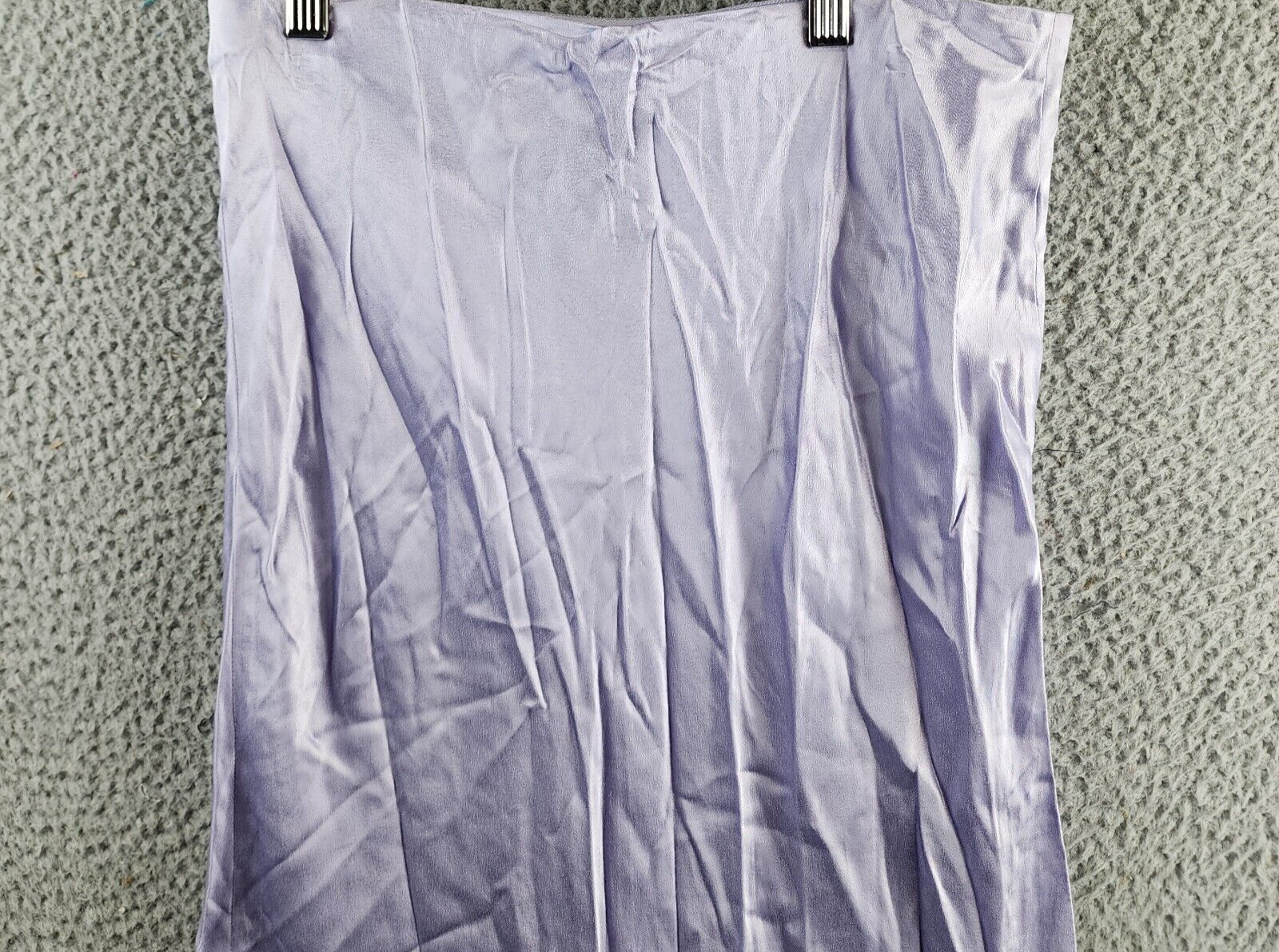 Rails Anya MIDI Skirt Women's Medium Lilac Ice Solid Elastic Waist Pull On - Picture 13 of 14