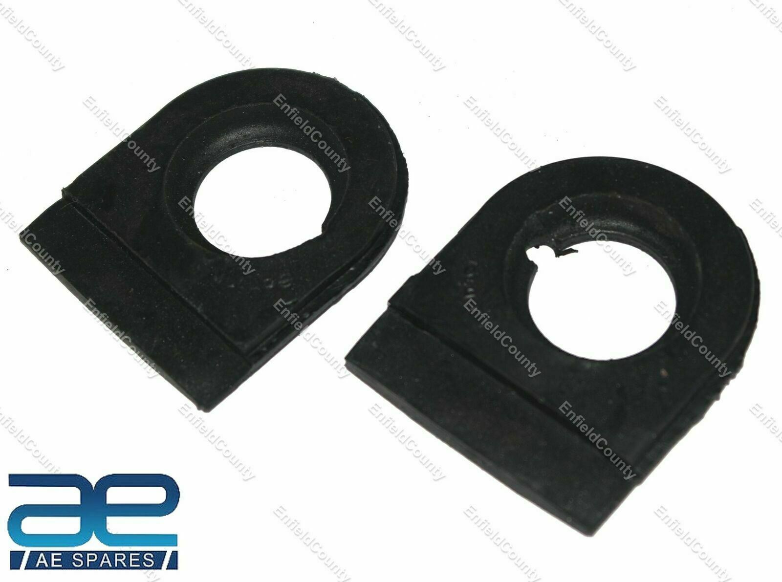 Pair Handle Bar Grommet Rubber Left & Right For Jawa CZ Motorcycle  