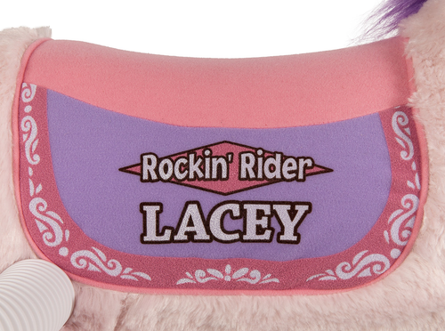 Rockin' Rider Lacey Talking Plush Spring Horse