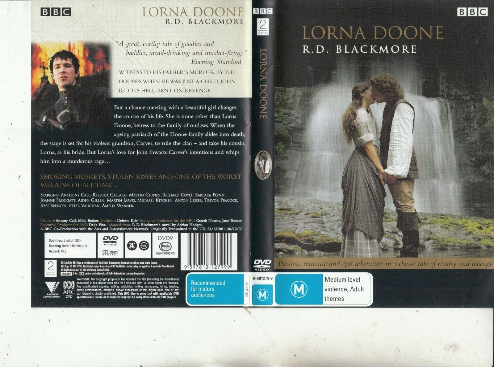 Lorna Doone-1990-R.D.Blackmore-Movie Author RDB-DVD | eBay