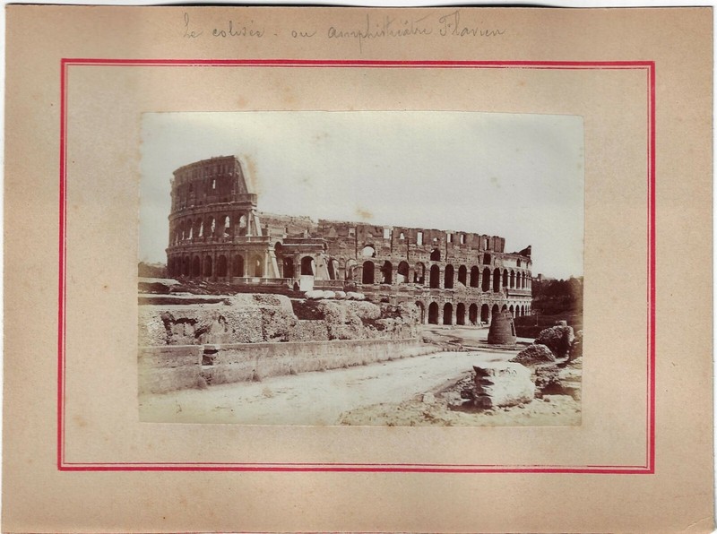 Originale Photo 19 Ã¨Me - Italie Italia Rome Roma - Colosseo Coliseo Flavio