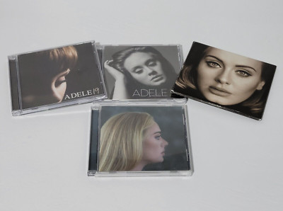 Adele 4 CD Lot : 19, 21, 25 and 30 : Crazy for You Hello Easy On Me All I Ask