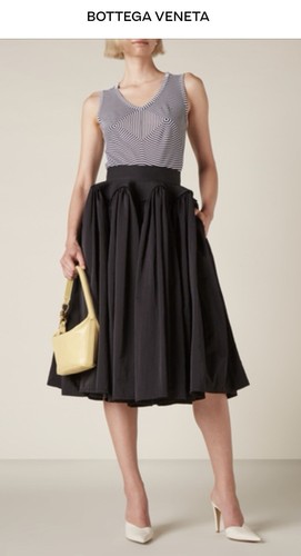 【送料&関税込】Bottega Veneta Black Polyester Pant-skirt EKA767_in_m.jpg