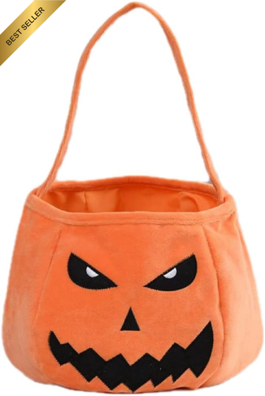 Halloween Trick or Treat Bags, Halloween Candy Bag for Kids, Pumpkin Elf Goody B