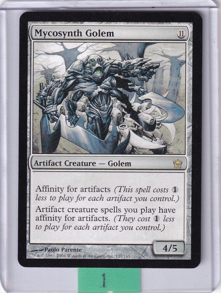 Mycosynth Golem * Fifth Dawn * mtg Magic the Gathering | eBay