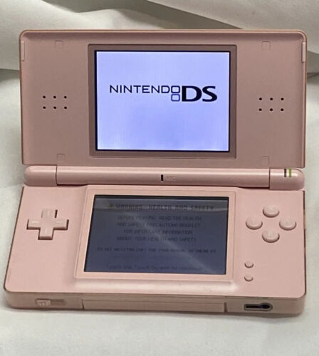 Official Nintendo DS Lite Pink Game With 4 Games and Charger Official Nintendo DS Lite Pink Game With 4 Games and Charger