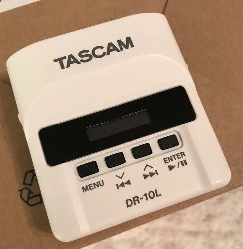 TASCAM DR10L Digital Audio Recorder WHITE, New/Unused