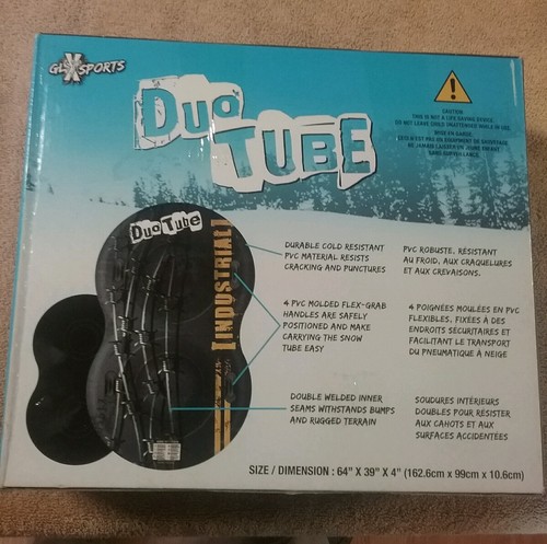 two person snow/float tube