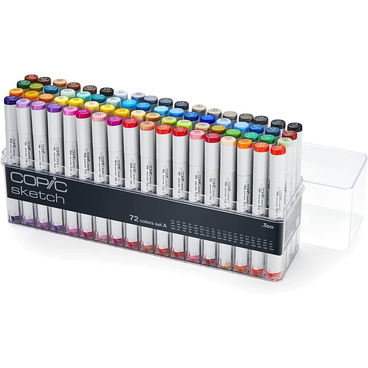 Copic Sketch 72 Color Marker Set A / B / C / D / E | eBay