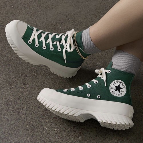 

Женские кроссовки Converse All Star Lugged 2 Chuck Taylor Athletic #850, Зеленый, Converse Chuck Taylor All Star Lugged 2 Hi