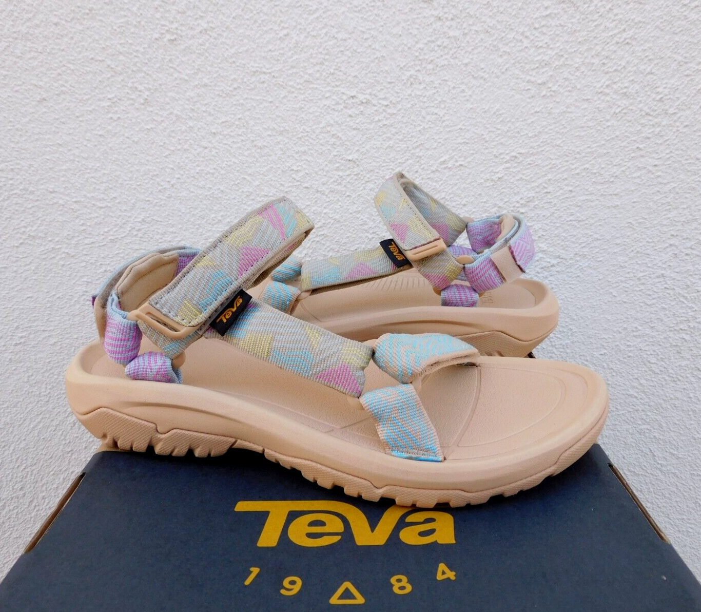 TEVA BORDERLESS TAN MULTI HURRICANE XLT 2 SPORT WATER