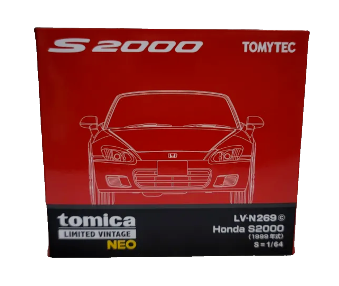 Tomytec Tomica Limited Vintage Neo Honda S2000 Red 1999 LV