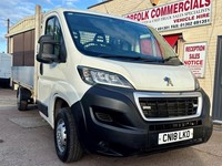 2018 Peugeot Boxer 2.0  BlueHDi Aluminium Dropside 130ps Dropside Diesel Manual