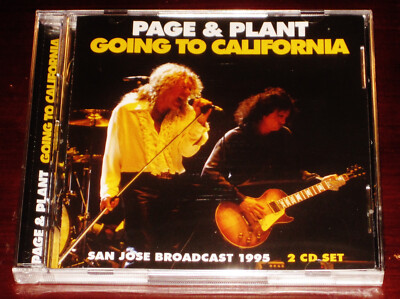 Page + Plant: Going To California - San Jose Broadcast 1995 2 CD Set 2023 EU NEW
