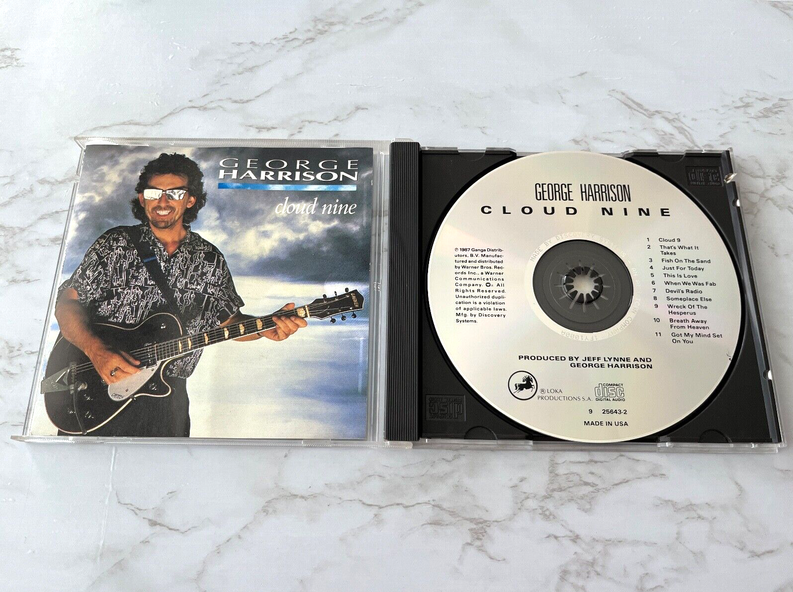 George Harrison Cloud Nine CD ORIGINAL USA PRESS! Dark Horse