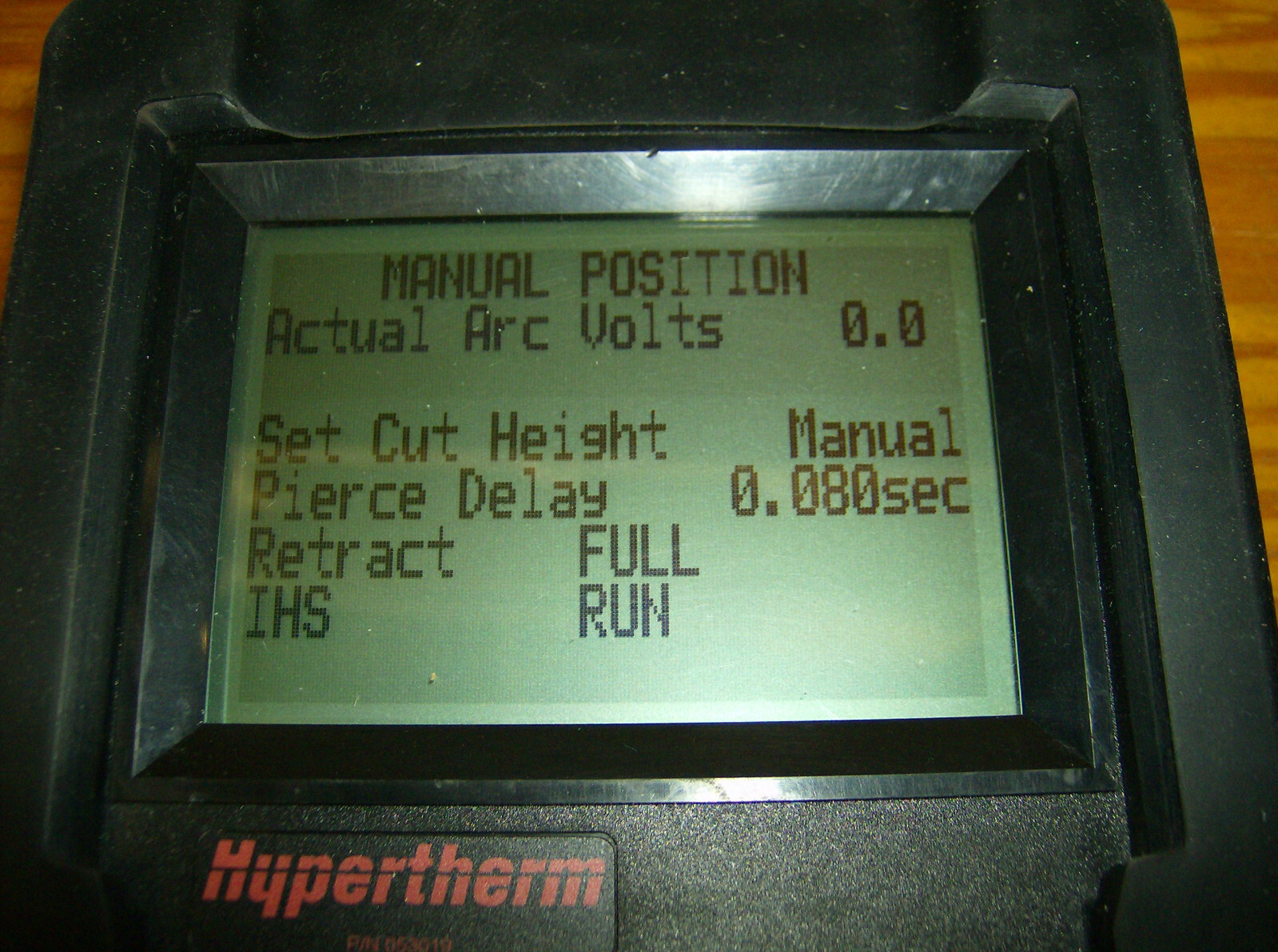 Hypertherm Command THC Operator Control Pendant P/N 053019 Tested