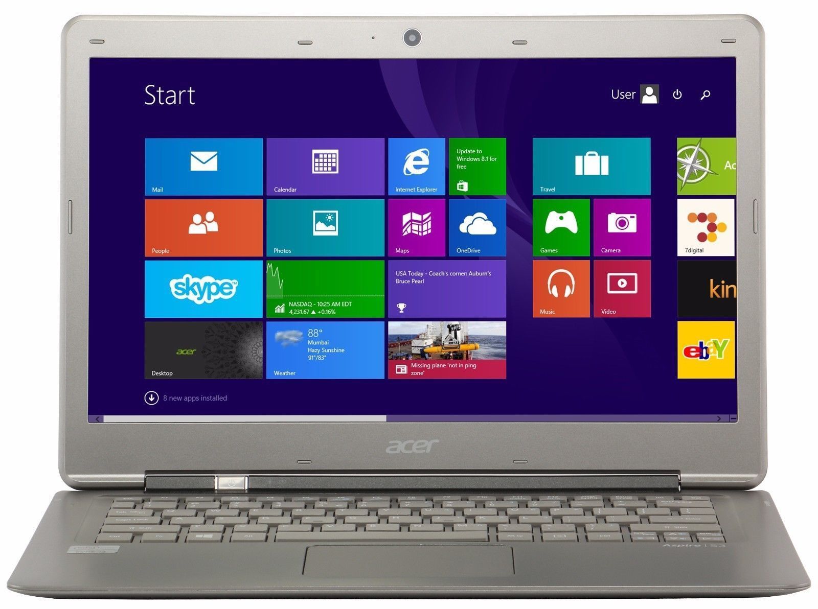 Acer Netbooks mit Windows Home Premium