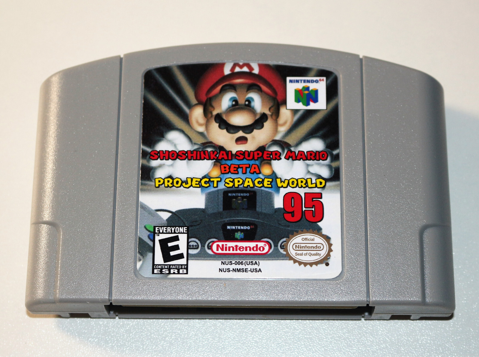 Shoshinkai Mario 64 Spaceworld '95 Recreation Game For N64