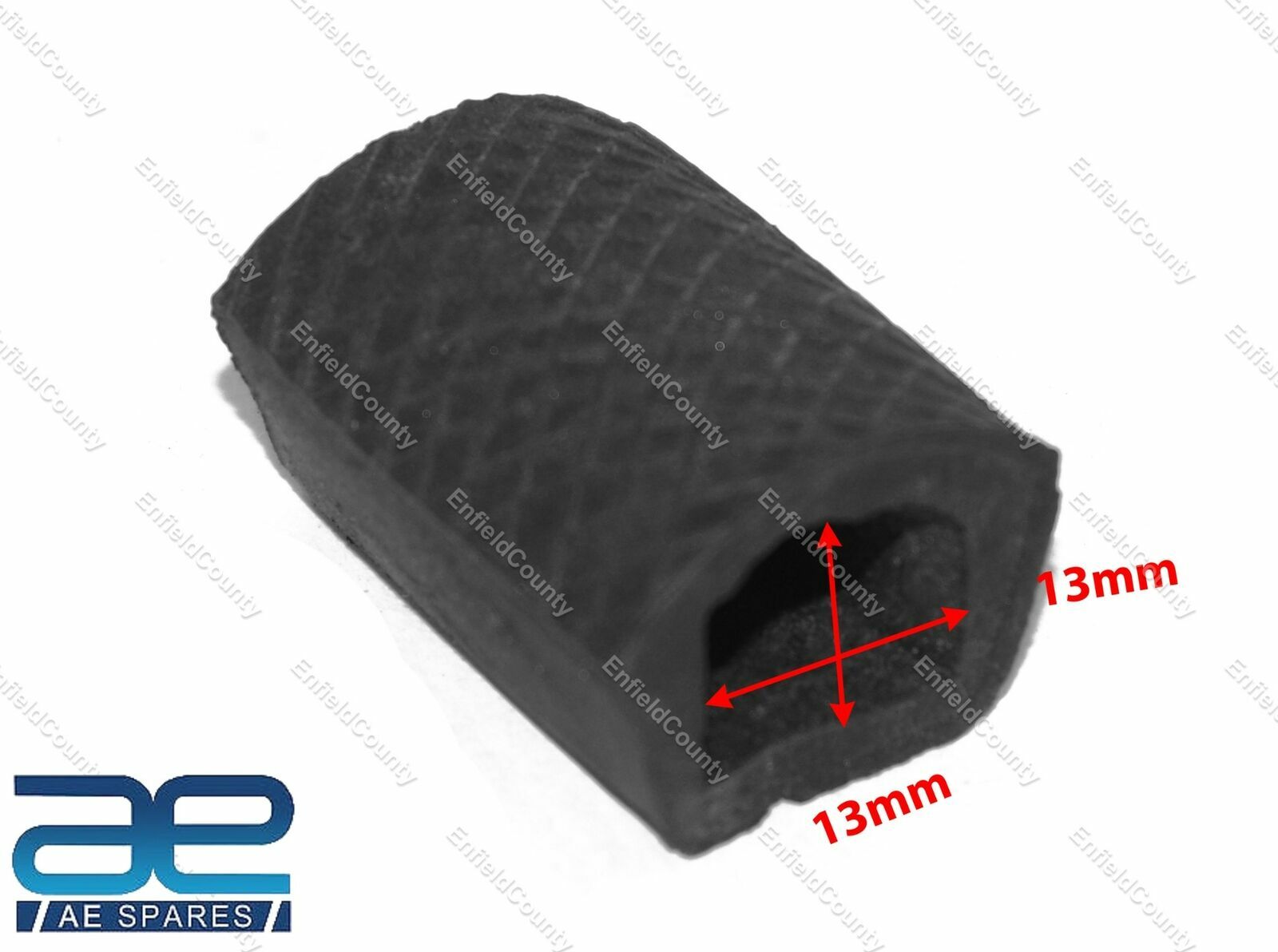 Vespa Rear Brake Pedal Rubber GS SS Sprint Super Rally Scooter 