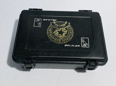 Pelican Small Watertight Protective Hard Case Black Approx 8.75  x 6  x 3.25 