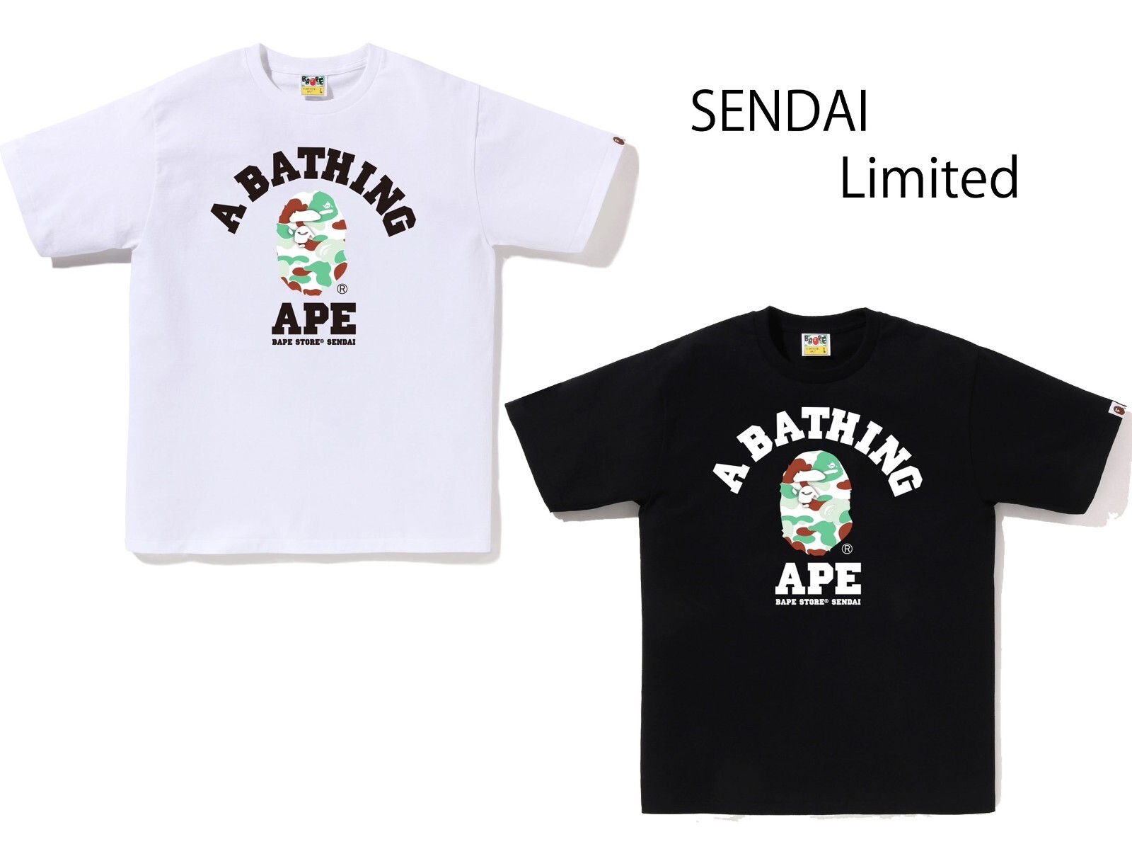 ★早期完売★AEAE★WEB LOGO CAMO T-SHIRTS★日本未入荷★大人気 A BATHING APE JAPAN LIMITED COLLECTION BAPE STORE SENDAI