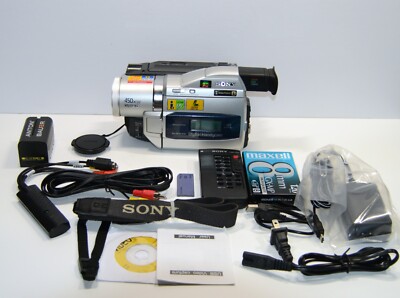 REFURBISHED Sony DCR-TRV720 Digital8 Hi8 8mm Kit Transfer to PC/Laptop/MAC/DVD