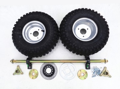 17mm disc brake stub axle kit suit 3 stud 6 inch 7 inch wheel project stx17d
