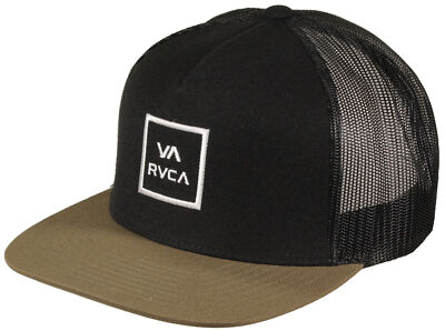 

Кепка RVCA VA All The Way Trucker — черная оливковая — новинка, Черный