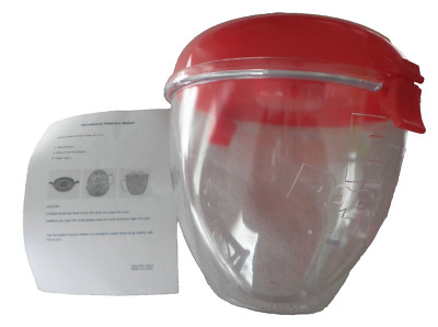 Microwave Popcorn Maker with Handle- New with Instructions -without Original Box