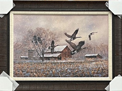 Jim Killen Goose Music Canadian Honker Farm Art Print-30 x 22