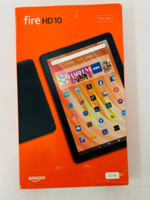 Amazon Fire HD 10 (13th Generation) 32GB, Wi-Fi, 10.1'' - Black 