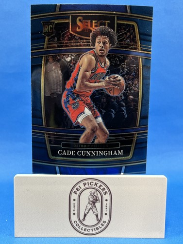 2021-22 Panini Select Cade Cunningham Blue Retail Concourse