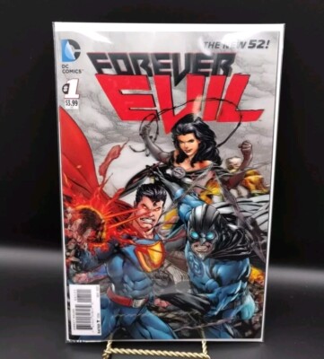 Forever Evil #1 - Nov 2013 - Limited Edition 3D Variant Cover Lenticular 