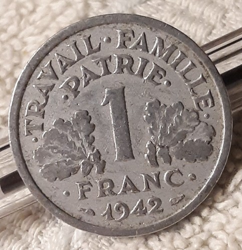 フランス 1916年 25Centimes 白銅貨 フランス 1916年 25Centimes 白銅貨
