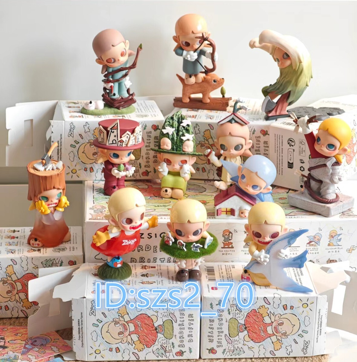 POP MART ZSIGAフィギュア 7体 セット $_57.JPG?set_id=880000500F