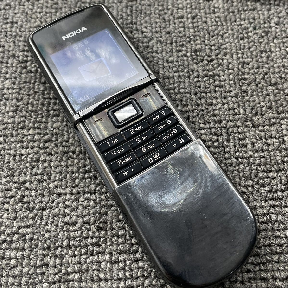 携帯電話本体 Nokia 8800 Black Edition LUXURY RARE NOKIA 8800 CLASSIC BLACK VERSACE EDITION UNLOCKED GSM