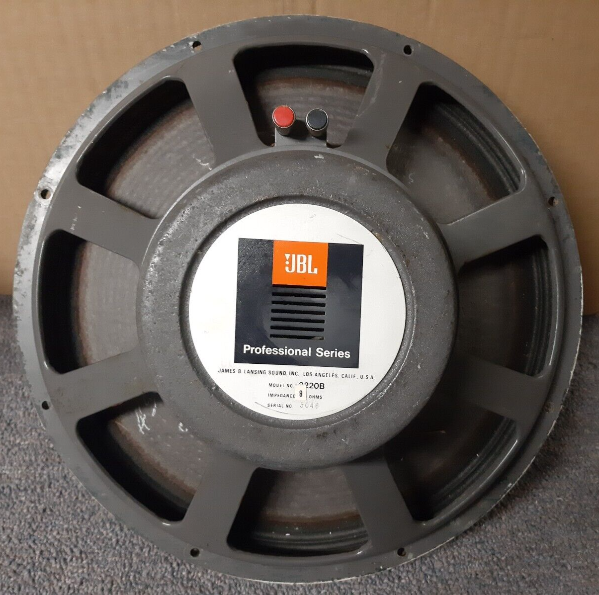 JBL 2220B, 2225H, 15