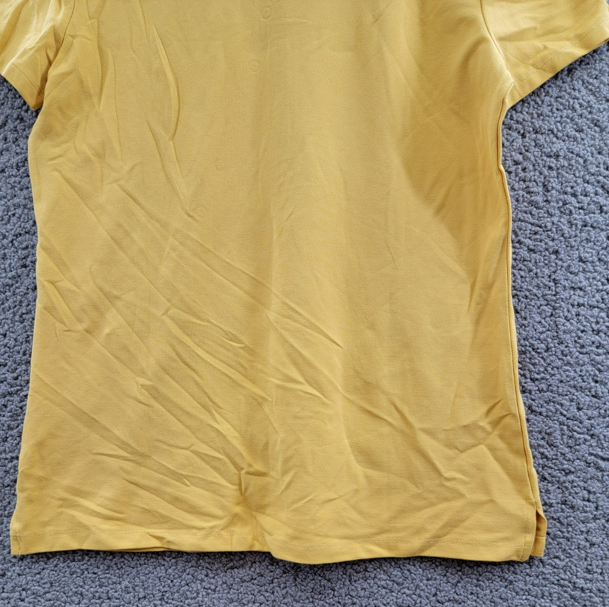 Tommy Hilfiger Striped-Collar Polo Shirt Women's S Deep Maize Short Sleeve - Picture 15 of 17