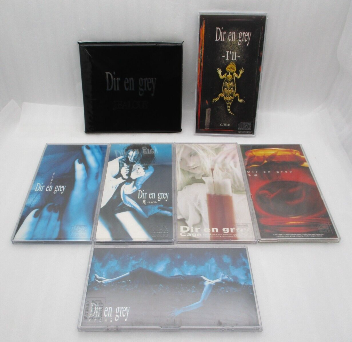 Dir en grey 7CDs I'll, Acro no Oka, Yurameki, Zan, Cage
